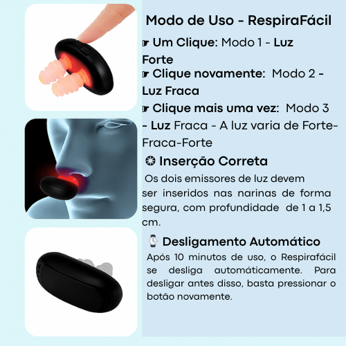 Terapia com Luz|  RespiraFácil | Estimule Sua Respiração de Forma Natural
